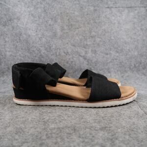 Skechers Bobs Shoes Womens 10 Sandal Casual Comfort Memory Foam Adjustable Strap